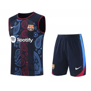 Conjunto de camiseta del FC Barcelona 2025/26 (azul rojo)
